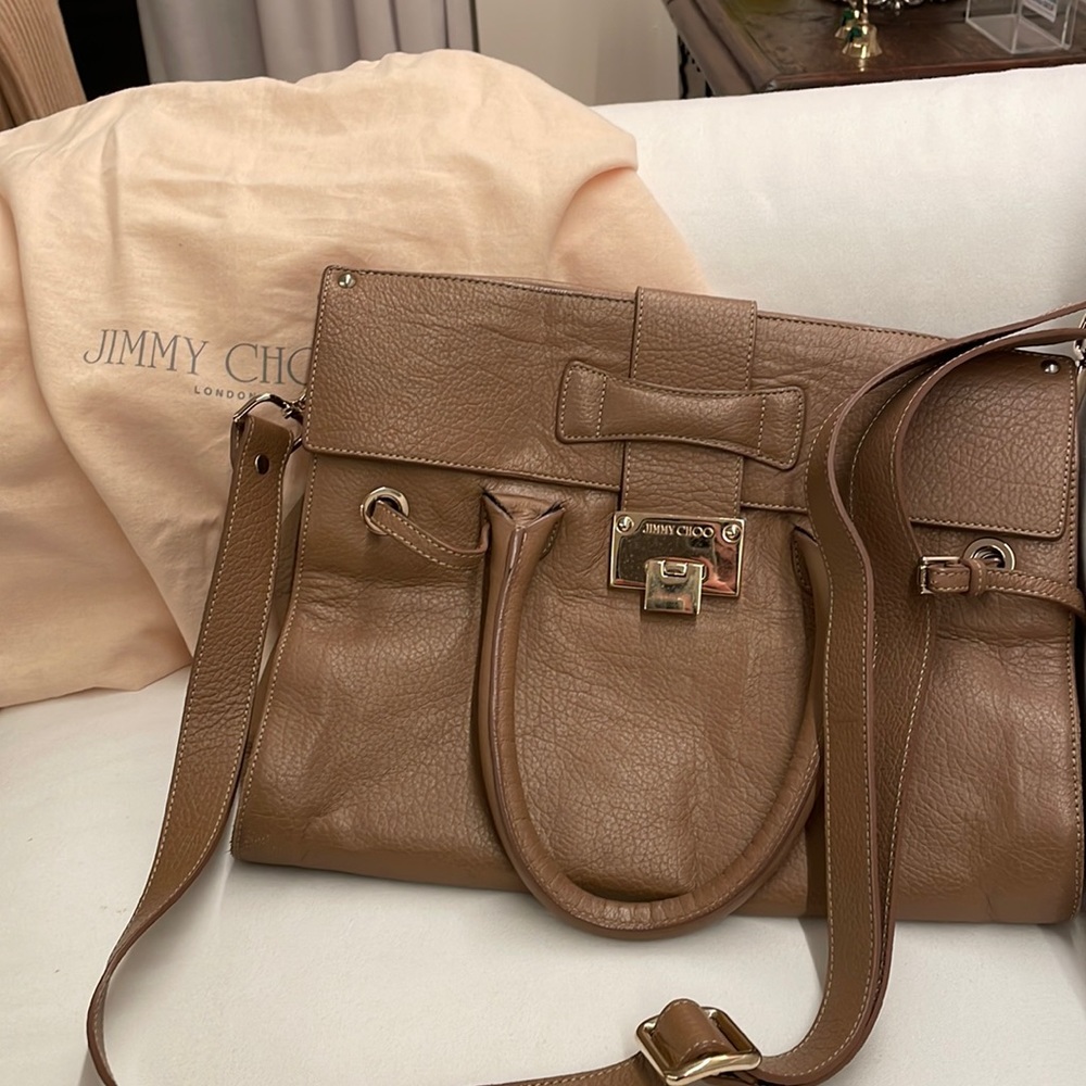 Jimmy Choo leather bag